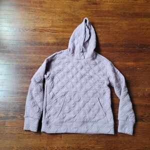RBX Live Life Active Light Purple Quilted Hoodie Pullover Size S